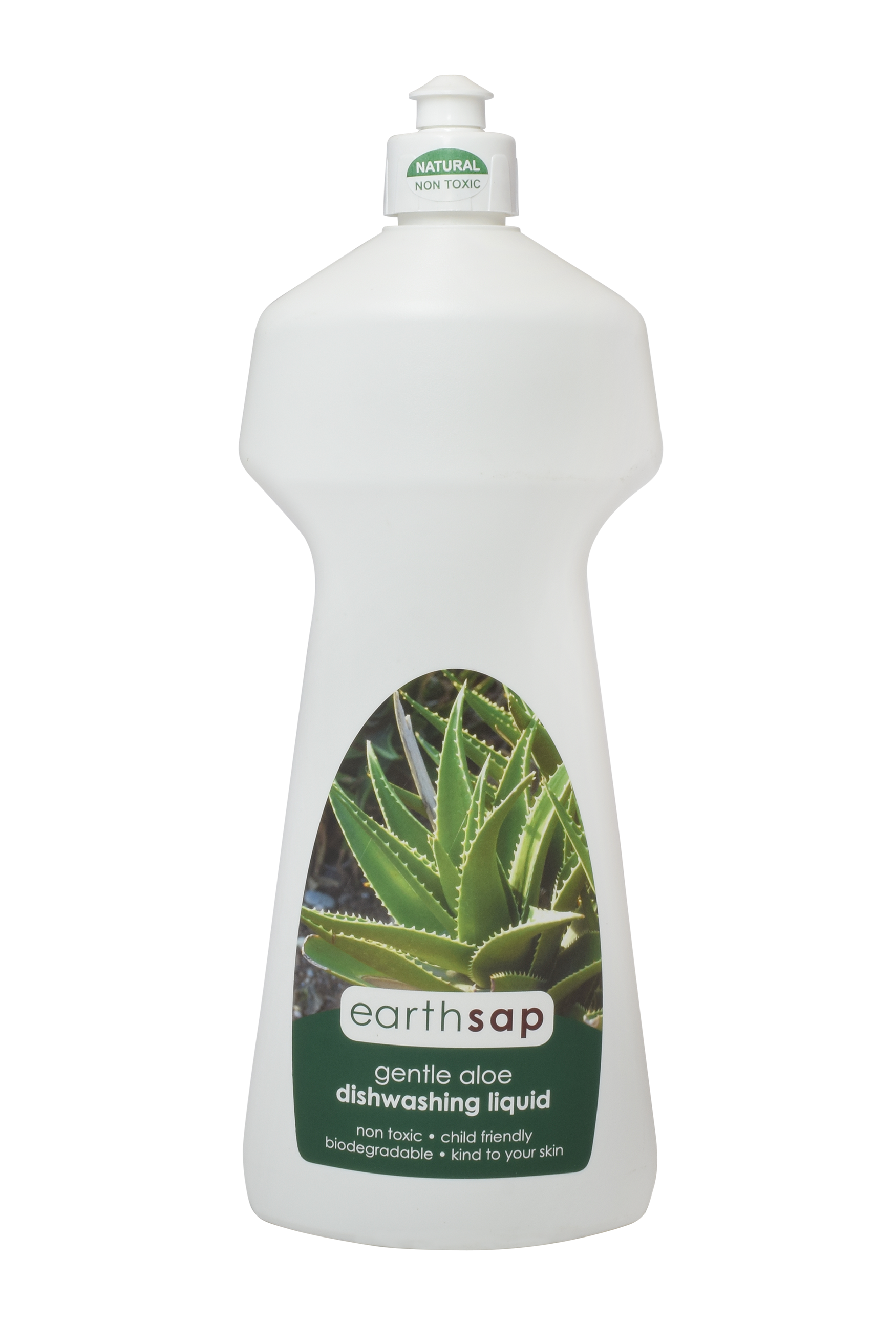 Gentle aloe dishwashing liquid